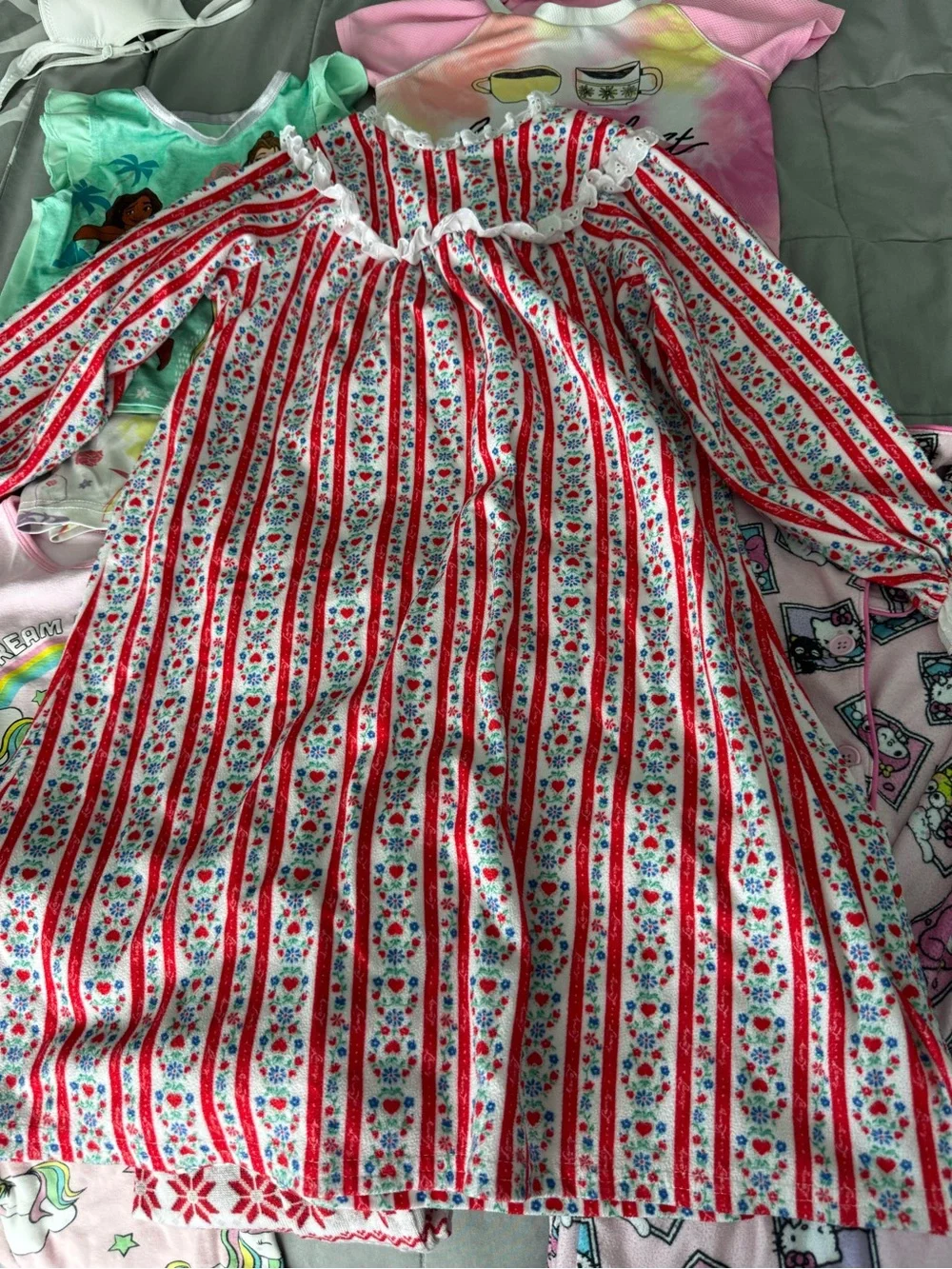 Place Pink Unicorn 'Dream in Rainbow' Pajama Set